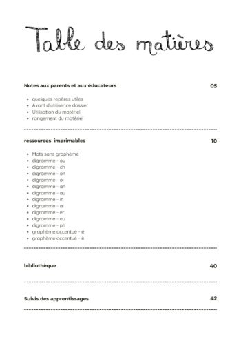 Premiers pas vers la lecture – Image 2