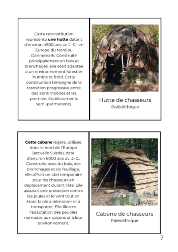 Nomenclature  sur l’habitat à la Préhistoire – Image 2
