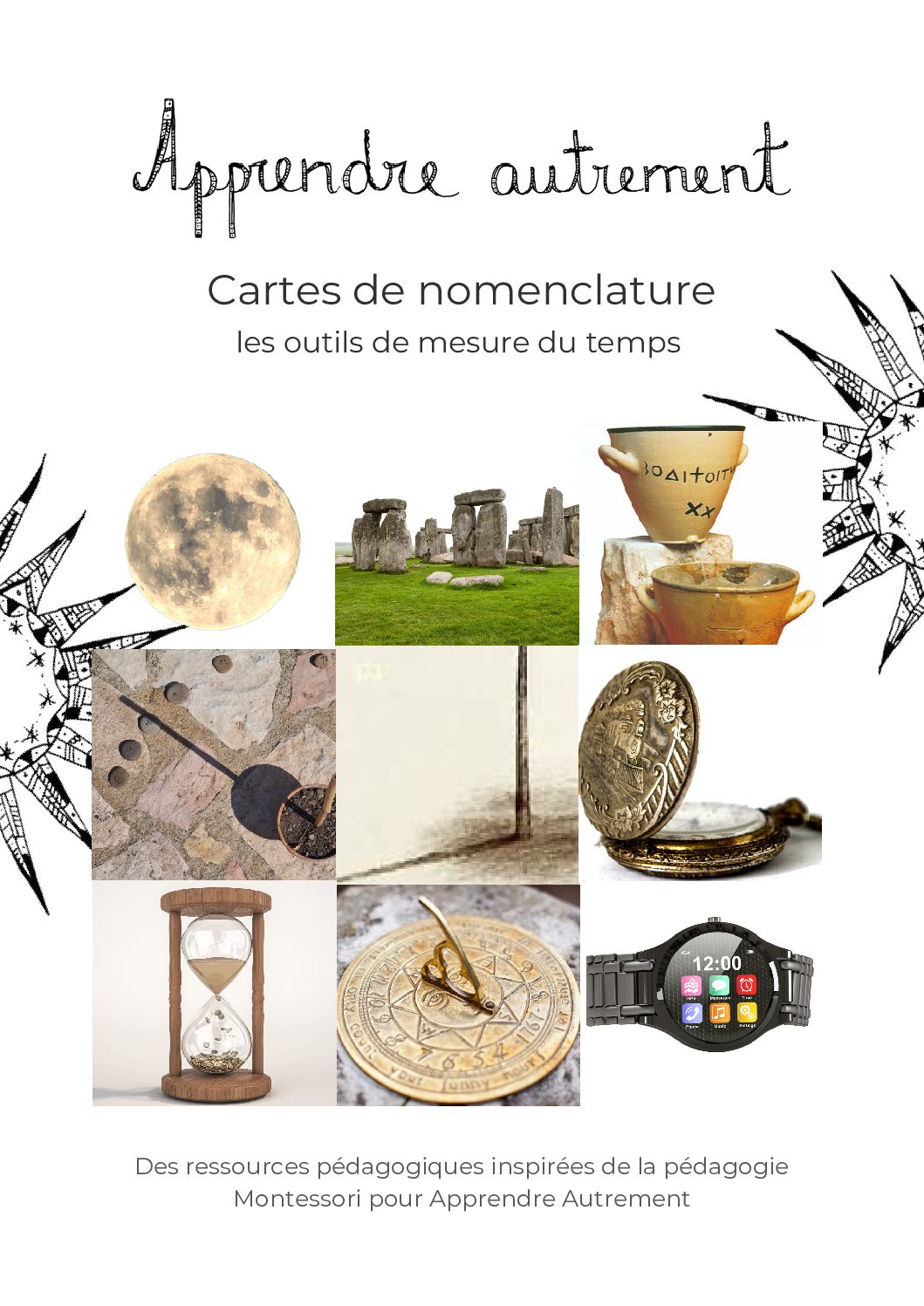 Nomenclature sur les outils de mesure du temps