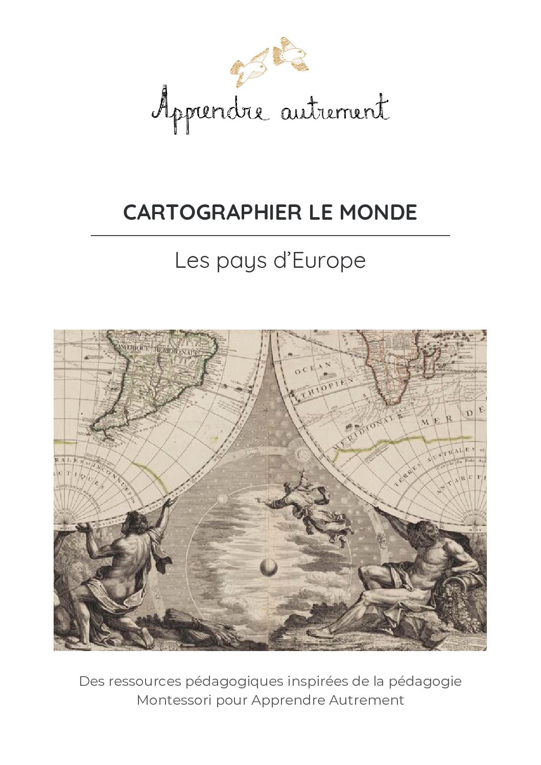 Cartographier le monde - les pays d'Europe