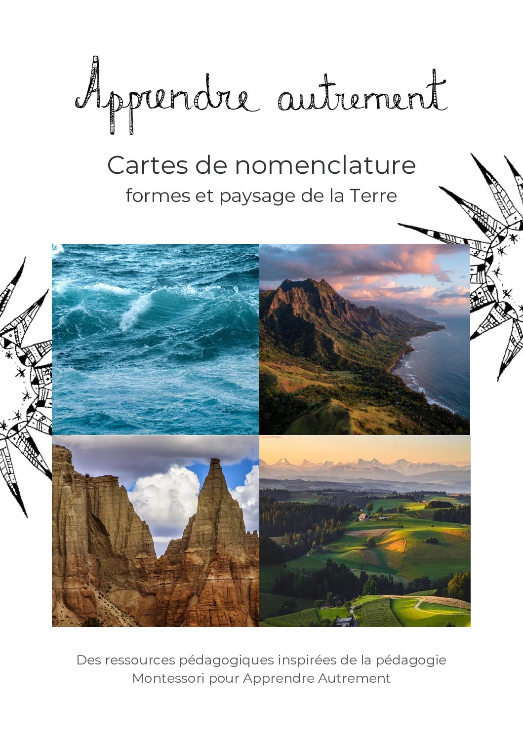 Nomenclature des formes et paysage de la Terre
